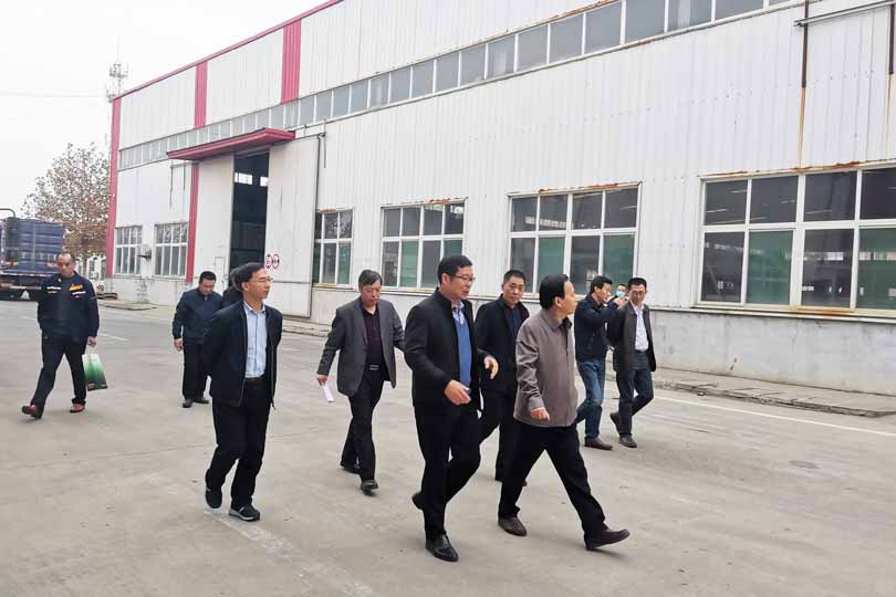 熱烈歡迎泰安市科技局和寧陽縣領導前來對泰安市超低能耗高分子復合材料創(chuàng)新創(chuàng)業(yè)共同體進行調研驗收